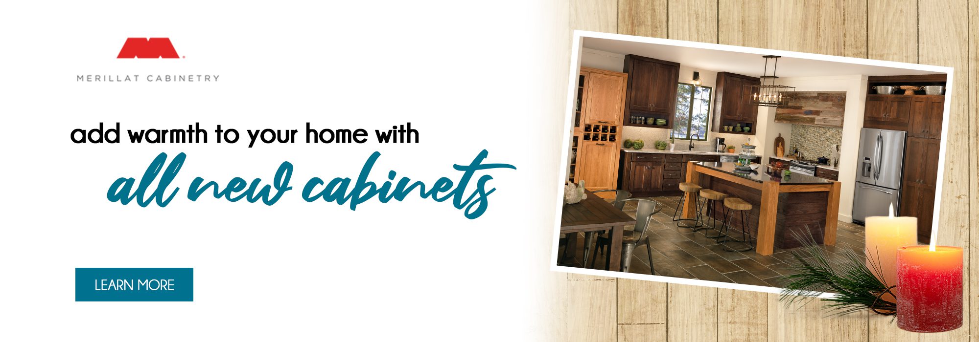 Add Warmth to Your Home with All New Cabinets